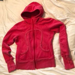 Lululemon Scuba Hoodie. Size 4. Pink.